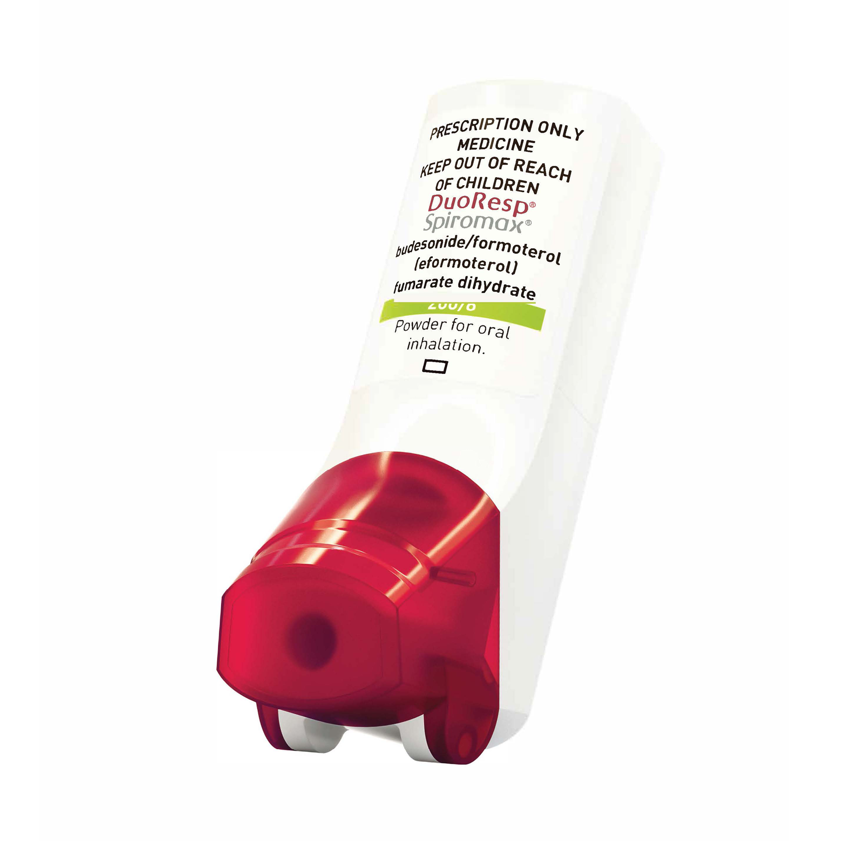 DuoResp Spiromax (budesonide–formoterol) inhaler