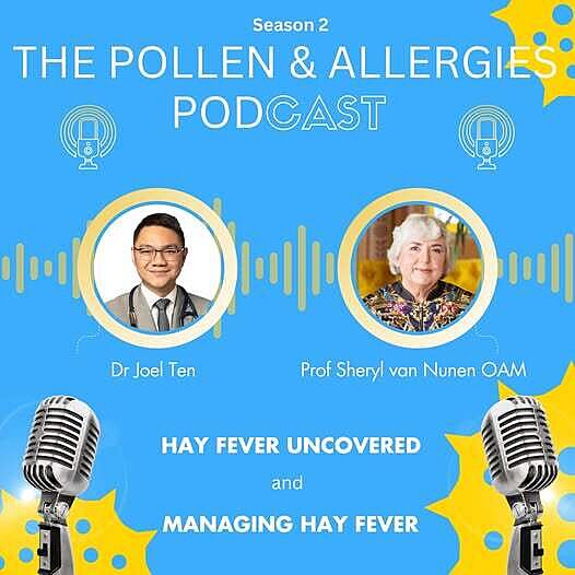Pollen and Allergies podcast with Melbourne Pollen is out now