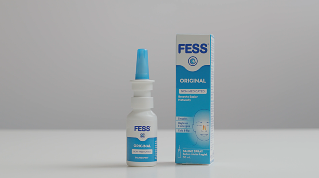 How to use FESS Saline Spray
