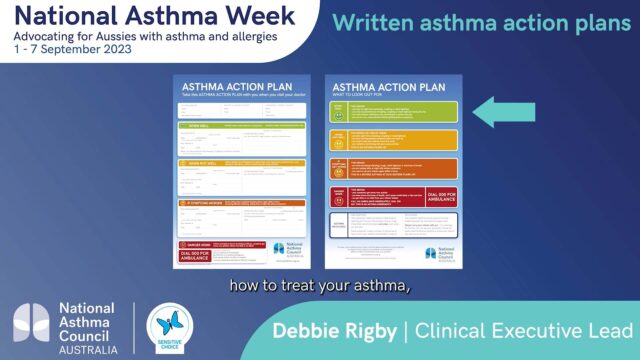 Asthma action plans