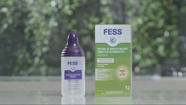How to use FESS Nasal And Sinus Wash - Gentle Strength