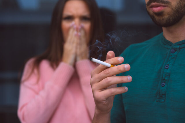 Smoking triggers my asthma and allergies