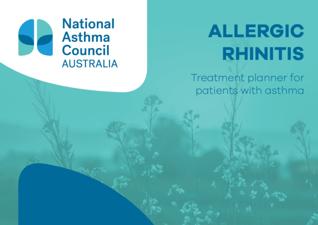 Allergic rhinitis treatment planner