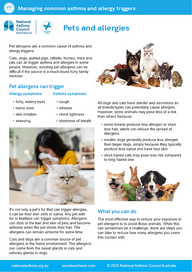 Pets and allergies