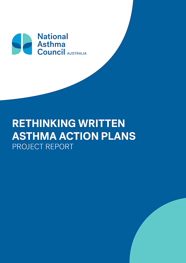 Rethinking written asthma action plans project report