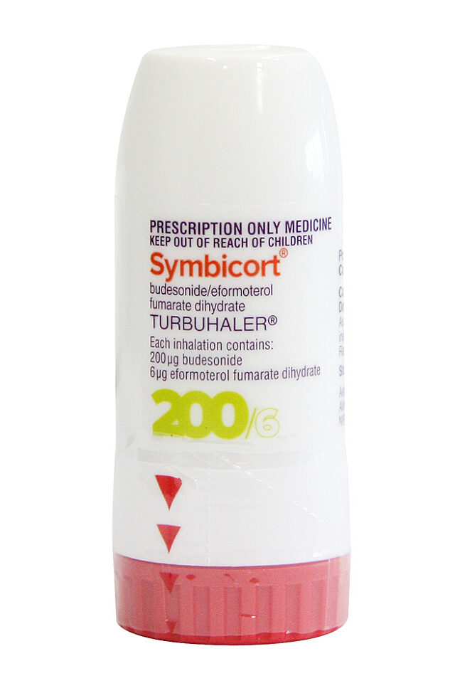 Symbicort Turbuhaler (budesonide–formoterol) inhaler